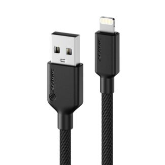 Alogic ELPA8P01-BK Elements Pro USB-A to Lightning Cable Male to Male 1m