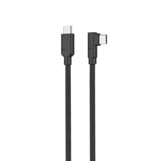 ALOGIC ELPRACC01-BK Elements Pro Right Angle USB-C to USB-C Cable Male to Male 1m