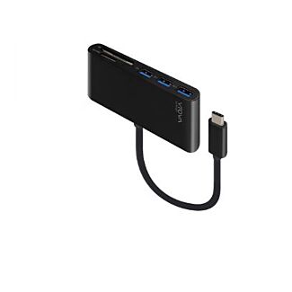 Alogic UC3ACR USB-C to Multi Card Reader & 3 Port USB Hub - VROVA Series