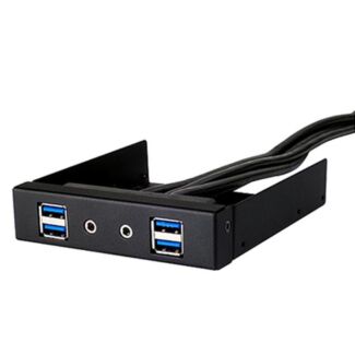 Silverstone SST-FP32B-E Black 3.5" 4x USB3 Front Bay