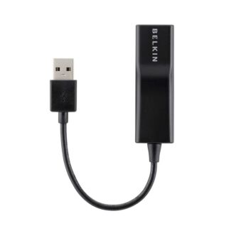 Belkin F4U047bt USB 2.0 to Ethernet Adapter Black