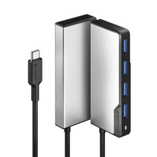 Alogic UCFUUA-SGR USBC FUSION Swift 4in1 USBA Hub