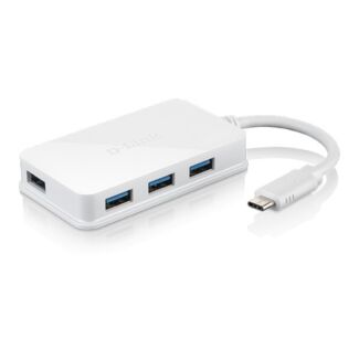 D-Link DUB-H410 USB-C to 4-Port USB 3.0 Hub