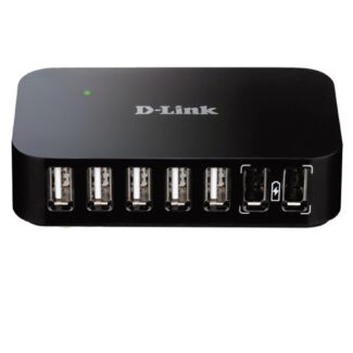 D-Link DUB-H7 High Speed USB2.0 7 Port Powered Hub - DUB-H7