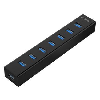 Orico H7013-U3-BK 7 Port USB3.0 Hub Black