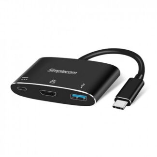 Simplecom DA310 USB3.1 Type C to HDMI USB3.0 Adapter with PD Charging