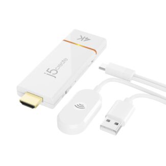 J5create JVAW76 ScreenCast 4K Wireless Display Adapter