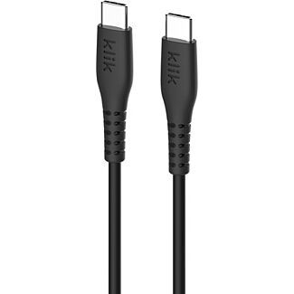 Klik KCC25BK 2.5m USB-C Male to USB-C Male USB 2.0 Cable