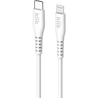 Klik KCLN12WH 1.2m USB-C to Apple Lightning MFi Cable - White