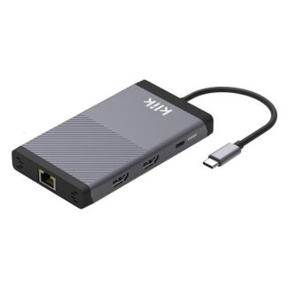 Klik KCMPH2DL Universal USB-C Displaylink Dual HDMI Multi Port Adpater