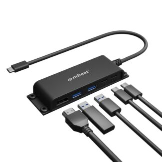 mbeat MB-HUB-E05 Mountable 5-Port USB-C Hub