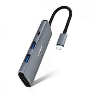 mBeat MB-UCD32-U7 7-in-1 USB-C 3.2 Gen2 Hub with 8K Video 10Gbps Data - Space Grey