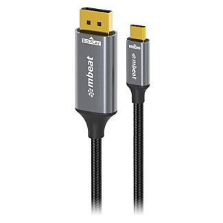 mbeat MB-XCB-8K18CDP ToughLink 8K 1.8m USB-C to DisplayPort Cable