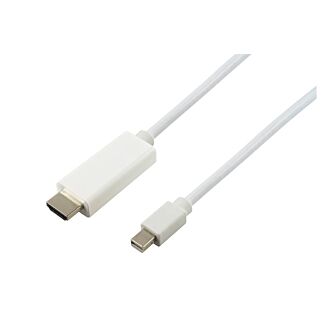 Comsol MD-HD4A-010 1 Metre Mini DisplayPort Male to HDMI Male 4K@60Hz Active Cable