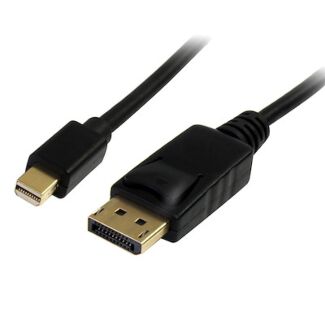 StarTech MDP2DPMM1M 1m Mini DisplayPort to DisplayPort (Male to Male) Adapter Cable