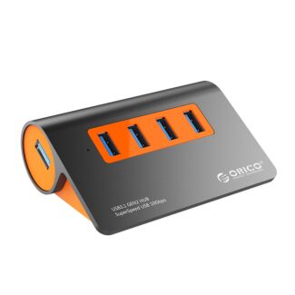 Orico ORICO-M3H4-G2-AU-OG USB3.1 Gen2 10Gbps High Speed Hub DC12V