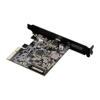 Orico ORICO-PE20-1C-BK PCIe to Type-C Expansion Card, 20 Gpbs, USB 3.2 Gen2x2 Dual Channel