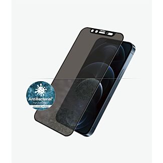 PanzerGlass P2715 Privacy CamSlider CaseFriendly Screen Protector Black for iPhone 12 Pro Max