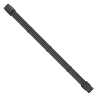 Cruxtec PP-8P44-30BK CPU 8Pin Female to 4+4Pin Male cable 30cm Black
