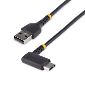 StarTech R2ACR-2M-USB-CABLE 2m USB A to C Charging Cable Right Angle