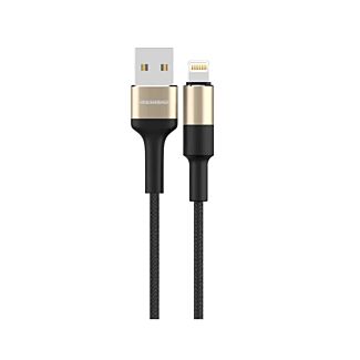 RockRose RRCS05L Acacia AL 1m 2.4A Nylon Braided Lightning to USB Charge & Sync Cable