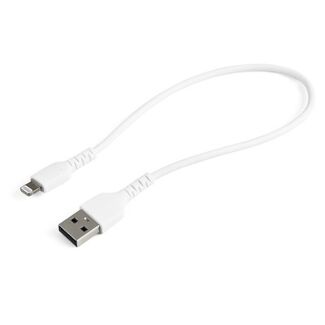 StarTech RUSBLTMM30CMW 12inch Durable USB-A to Lightning Cable