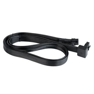 Silverstone SST-PP14-90 12+4 pin (PSU) to 12+4 pin (GPU) 90 Deg angled 12VHPWR PCIe Gen5 Cable