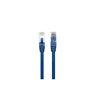 Comsol SSTP-01-C8-BLU 1 Metre 40GbE Cat 8 S/FTP Shielded Patch Cable LSZH - Blue