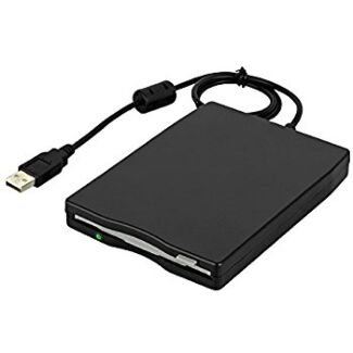 External 3.5 Inch USB Floppy Drive 3.5 Inch 1.44mb USB Floppy Drive Silver/Black