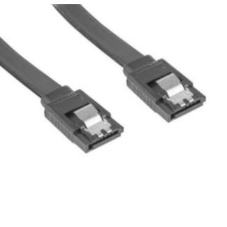 Cruxtec STS50-BK 180 Degree to 180 Degree SATA3 Cable 50cm