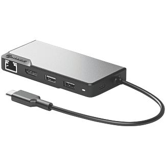 ALOGIC UCFUPRGEV2-SGR USB-C Fusion ALPHA 5-in-1 Hub Space Grey