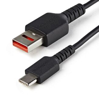 StarTech USBSCHAC1M 1M USB Secure USB-A to USB-C Charing Cable 