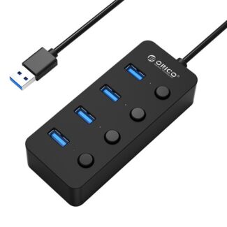 Orico W9PH4-V1-BK USB3.0 Portable Hub