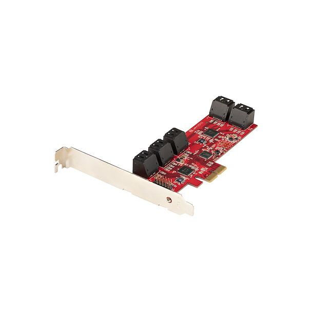 StarTech 10P6G-PCIE-SATA-CARD SATA PCIe Card Controller Card 10 Ports