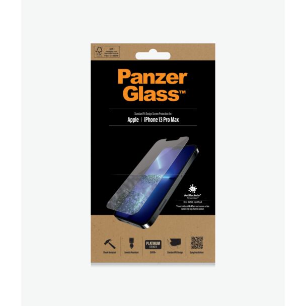PanzerGlass 2743 iPhone 13 Pro Max Antibacterial Screen Protector