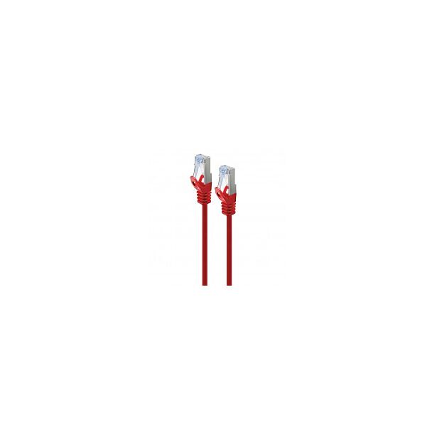 Serveredge C6AS-05-RD-SHF 05m Red  CAT6A Slim S/FTP network Cable