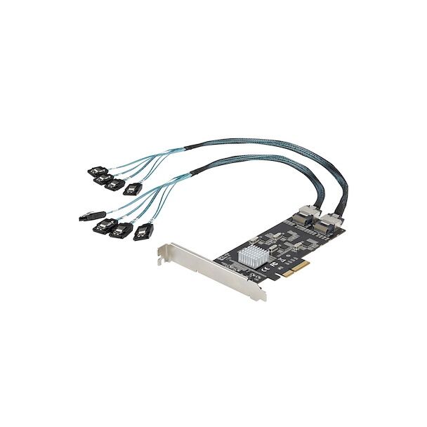 StarTech 8P6G-PCIE-SATA-CARD 8 Port SATA PCIe Card