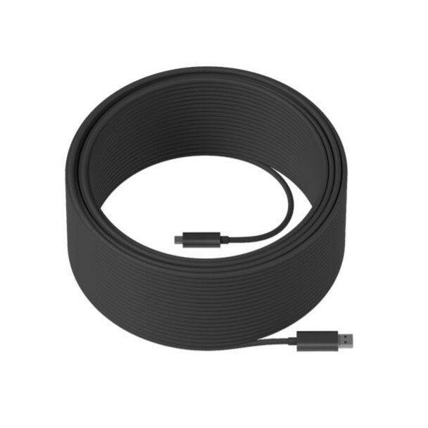 Logitech 993-001391 Meetup Spare USB-A To USB-C Cable 5M
