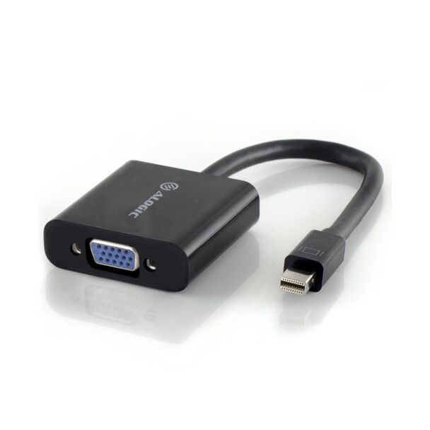 Alogic MDP-VGA-ACTV 20cm Active Mini DisplayPort to VGA Adapter-Male to Female