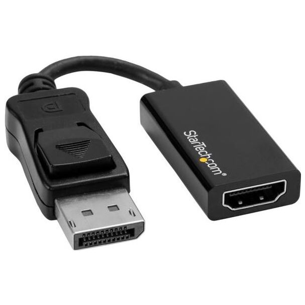 StarTech DP2HD4K60S DisplayPort to HDMI Adapter - 4K 60Hz