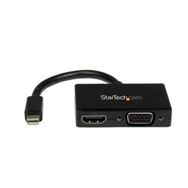 StarTech MDP2HDVGA Travel A/V adapter mDP to VGA/HDMI