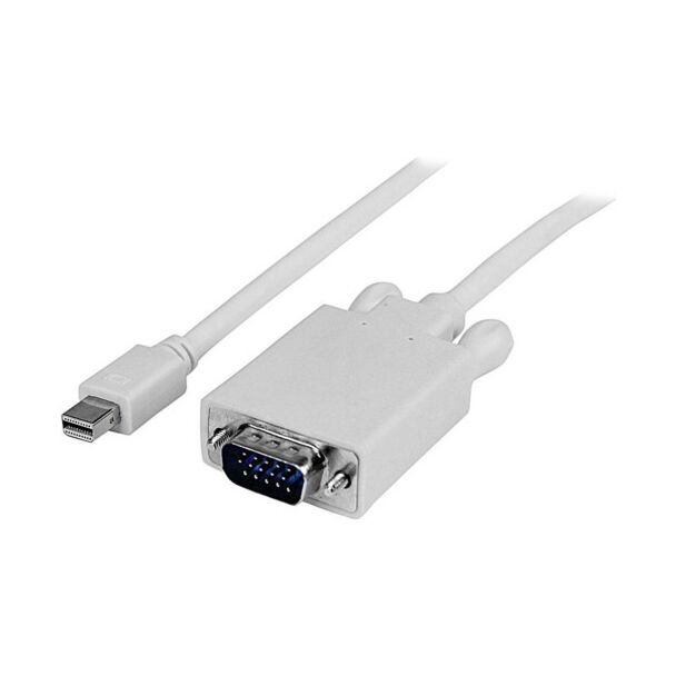 StarTech MDP2VGAMM15W 15ft Mini DisplayPort MDP to VGA Adapter