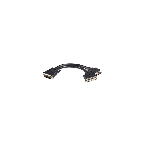 Comsol DVI-DH-01 20cm DVI-I(M) to DVI-D(F) & VGA(F) Splitter Cable