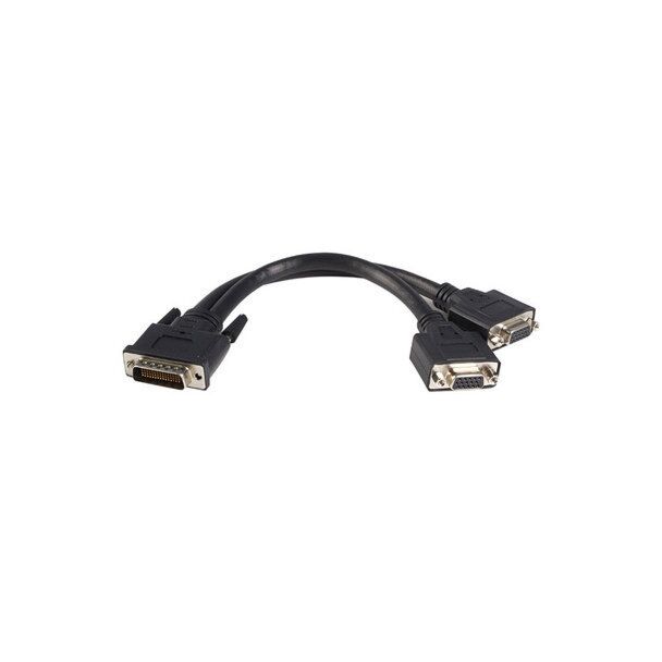 Alogic DMS59-VGA DMS59 to 2 X VGA Female Display Splitter Adapter - (1) M to (2) F