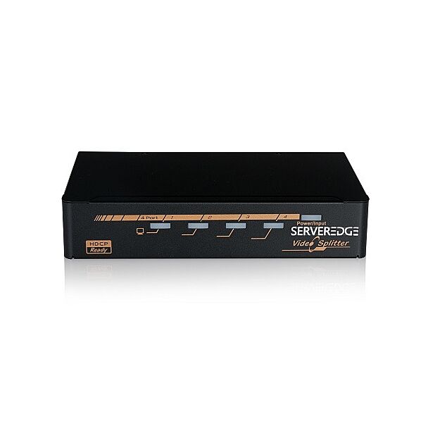 Serveredge A4HDPS 4-Port HDMI Video Splitter with Signal Auto detect & HDCP Compliant