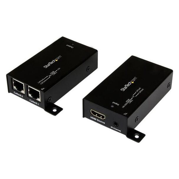 StarTech ST121SHD30 HDMI Over CAT5/CAT6 Extender - 100 ft