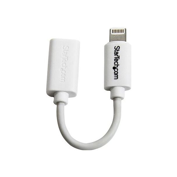 StarTech USBUBLTW White Micro USB to Lightning Adapter