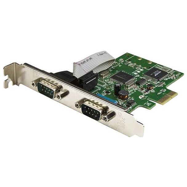 StarTech PEX2S1050 2-Port PCIe Serial Card w/ 16C1050 UART