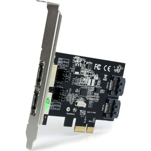 StarTech PEXESAT322I 2Port PCIe SATA III eSATA Controller