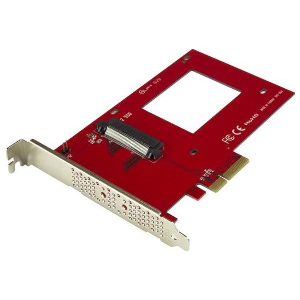 StarTech PEX4SFF8639 U.2 to PCIe Adapter - 2.5in U.2 NVMe SSD